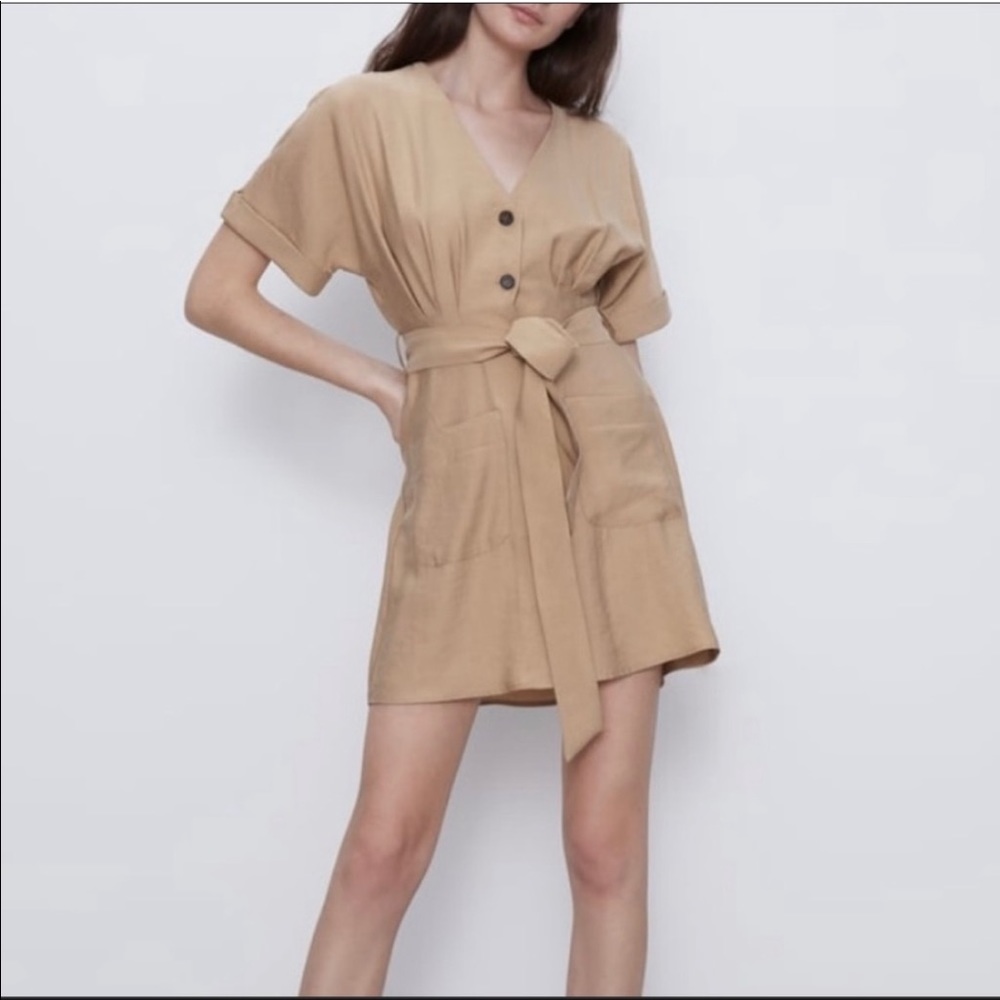 Zara Button Up Dress
